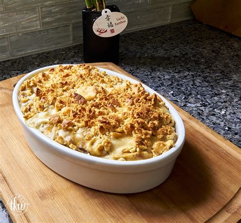 classic-hot-tuna-noodle-casserole-with-cracker-topping image
