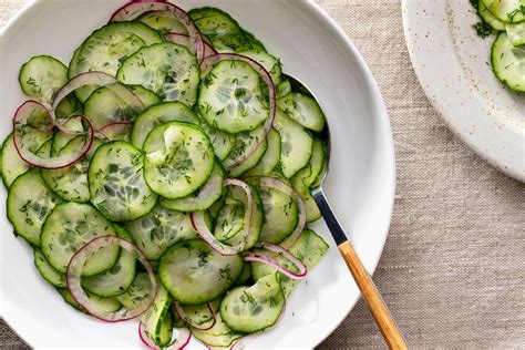 gurkensalat-german-cucumber-dill-salad image