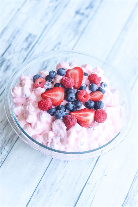 triple-summer-berry-fluff-a-classic-summer-side-dish image