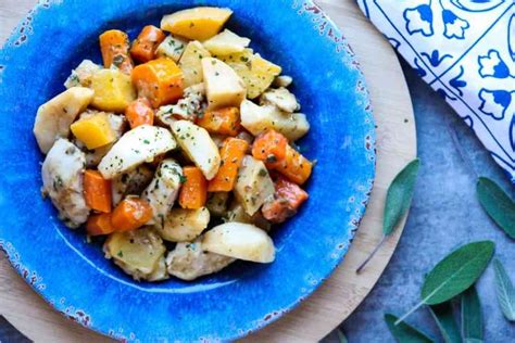 apple-chicken-stew-with-root-vegetables-the-food-blog image