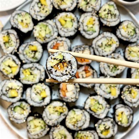 easy-vegan-sushi-for-beginners-piping-pot-curry image