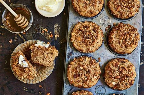 buttermilk-granola-muffins-recipe-king-arthur-baking image