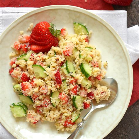 strawberry-poppy-seed-couscous-salad-simple image