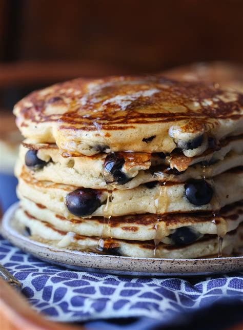 easy-and-fluffy-blueberry-pancakes-cookies-cups image