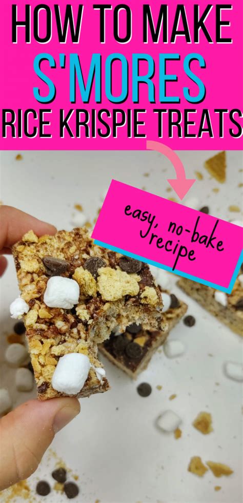 smores-rice-krispie-treats-how-to-make-rice-crispy image