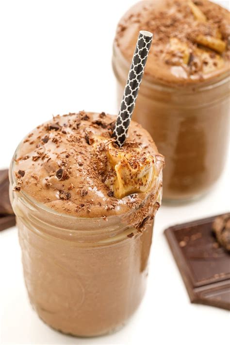 low-carb-chocolate-peanut-butter-smoothie-the-lemon image