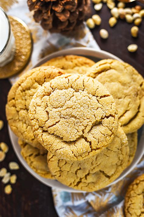 the-best-chewy-caf-style-peanut-butter-cookies image