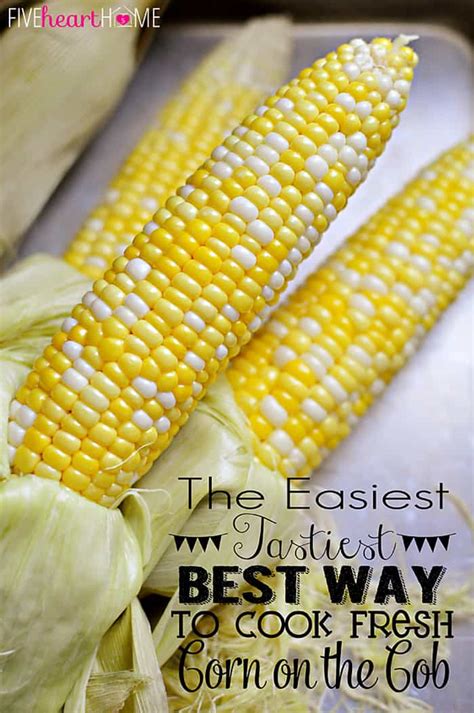 how-to-cook-corn-on-the-cob-fivehearthome image