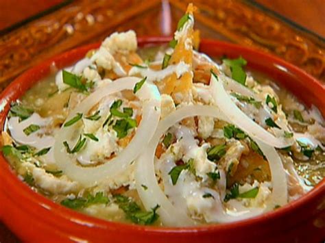 chilaquiles-with-roasted-tomatillo-salsa-cooking image