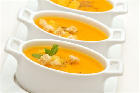spicy-caribbean-carrot-soup-with-chile-oil-creme image
