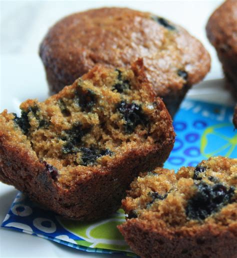 healthy-blueberry-wheat-germ-muffins-crosbys image