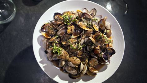 clams-with-black-bean-sauce-food-network-kitchen image