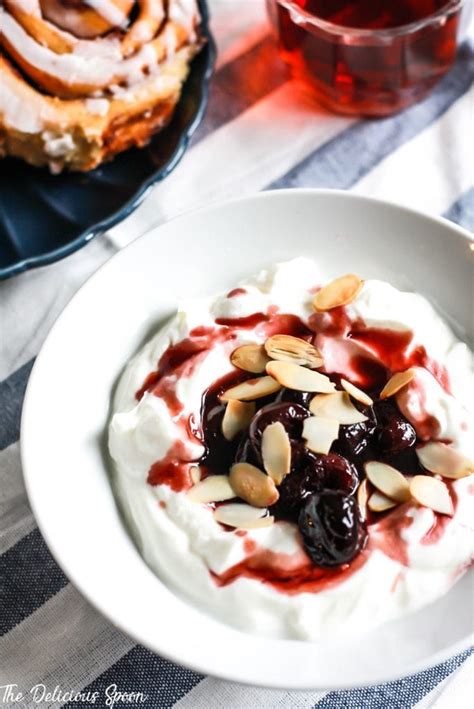 warm-cherry-greek-yogurt-parfait-the-delicious image