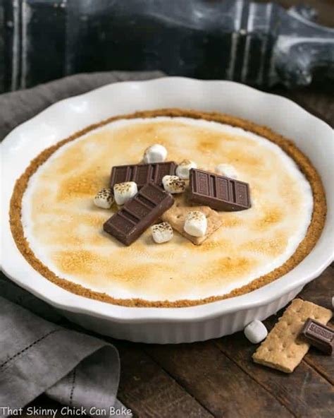 smores-pie-rich-gooey-that-skinny-chick-can-bake image