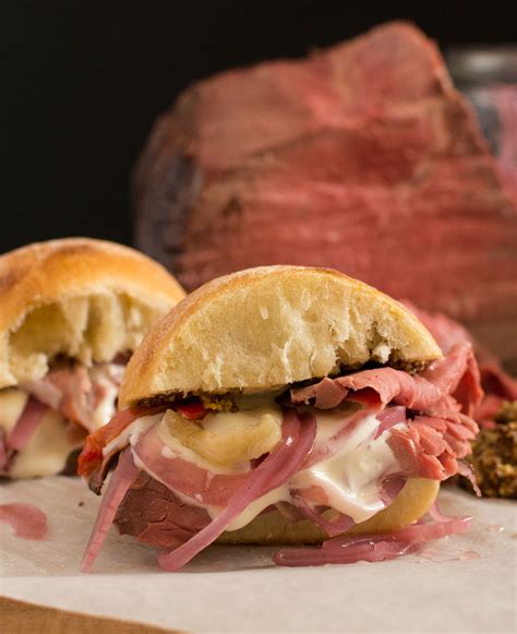 home-made-roast-beef-sandwich-meat-glebe-kitchen image