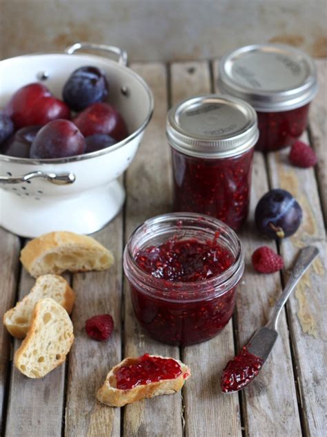 raspberry-plum-jam-completely-delicious image