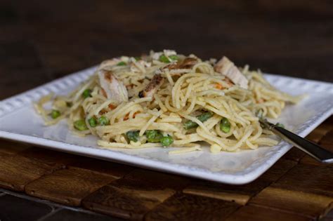 one-pot-garlic-parmesan-pasta-w-grilled-chicken image