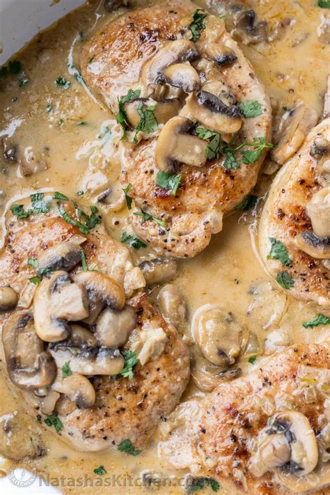 pork-chops-in-creamy-mushroom-sauce image