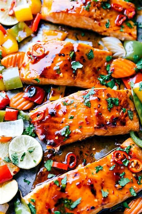 sheet-pan-thai-glazed-salmon-with-vegetables-the image