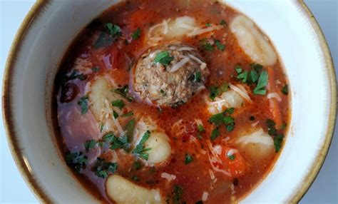 italian-meatball-and-gnocchi-soup-flavorful-eats image