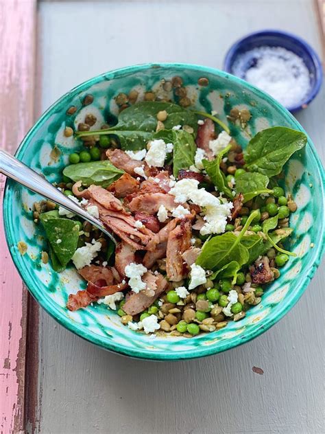 lentil-and-bacon-salad-easy-salad-recipes-john image