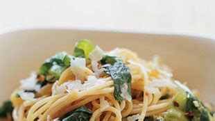 spaghettini-with-spicy-escarole-and-pecorino-romano image
