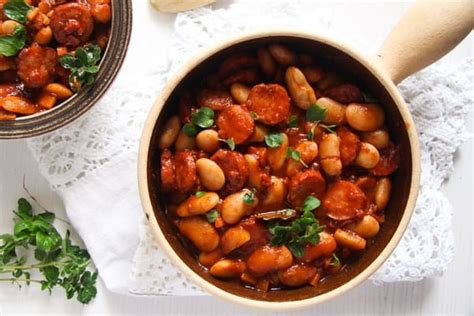 white-bean-and-cabanossi-sausage-stew-polish image