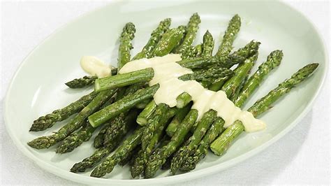 roasted-asparagus-with-hollandaise-food-network image