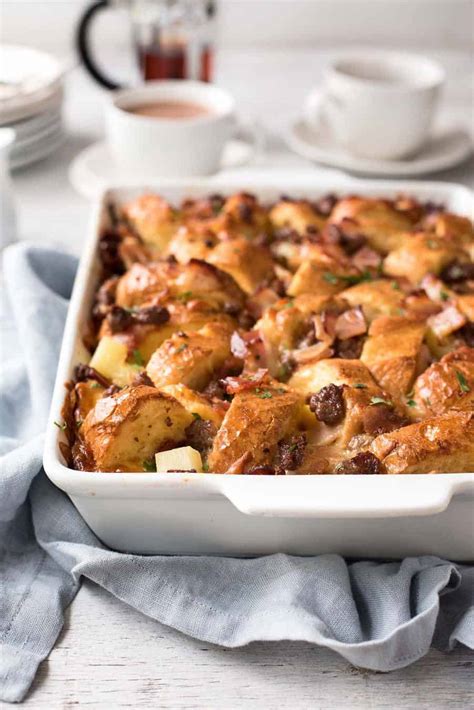 sausage-bacon-country-breakfast-casserole image