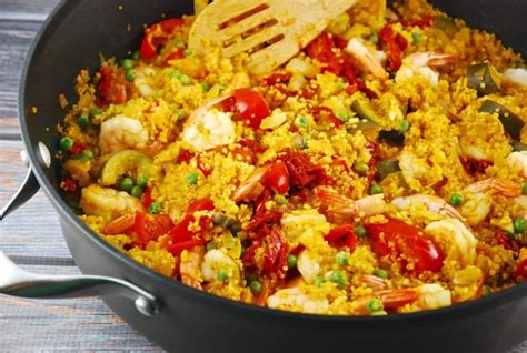 shrimp-and-quinoa-paella-recipe-7-points-laaloosh image