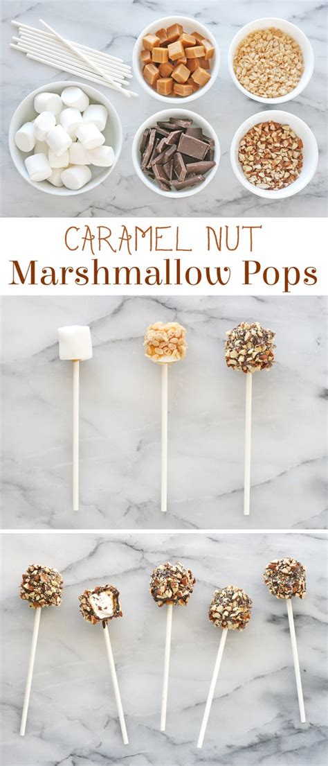 caramel-nut-marshmallow-pops-glorious-treats image