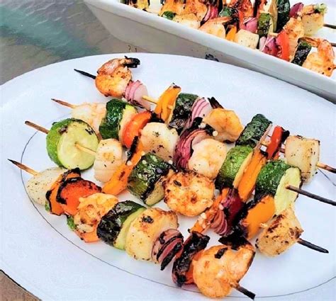 grilled-shrimp-and-scallop-skewers-the image