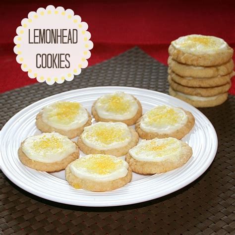 lemonhead-cookies-recipes-food-and-cooking image