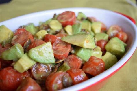 simple-tomato-avocado-salad-with-cilantro-lime image