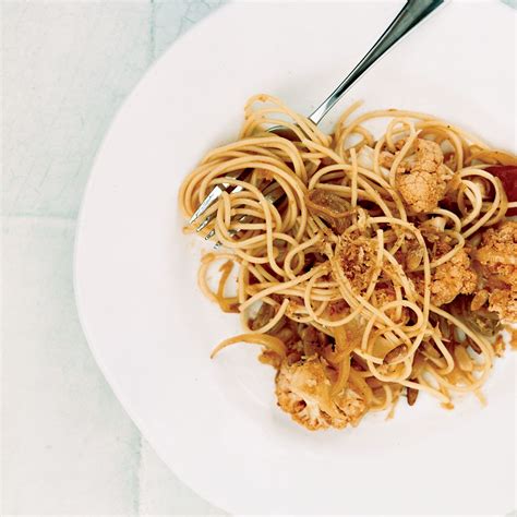 spaghetti-with-cauliflower-recipe-michael-psilakis image