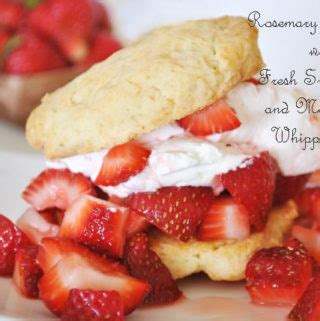 rosemary-shortcakes-with-strawberries-and-mascarpone image