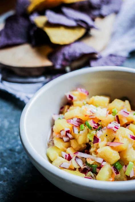 grilled-pineapple-salsa-recipe-with-ginger-g-free image