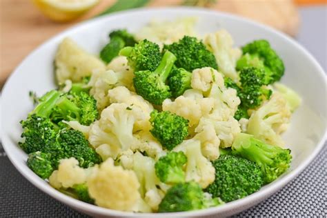 cauliflower-and-broccoli-with-fresh-herb-butter-salu image