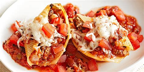 stuffed-shells-with-ground-beef-recipe-eatingwell image