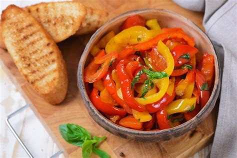 garlic-and-herb-sauted-bell-pepper-strips-recipe-the image