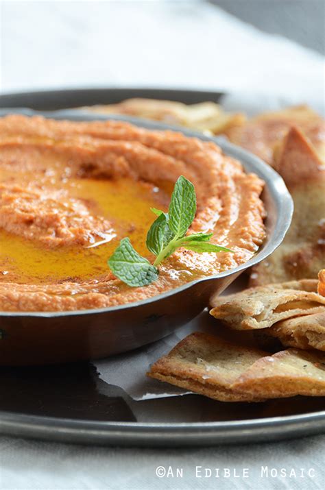 roasted-red-pepper-hummus-recipe-with-easy image
