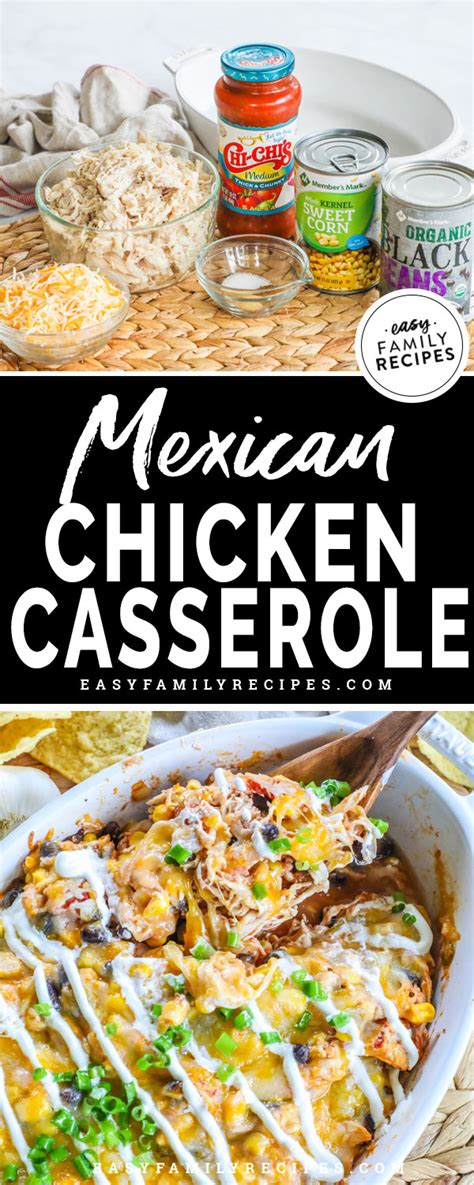 crazy-easy-mexican-chicken-casserole-easy-family image