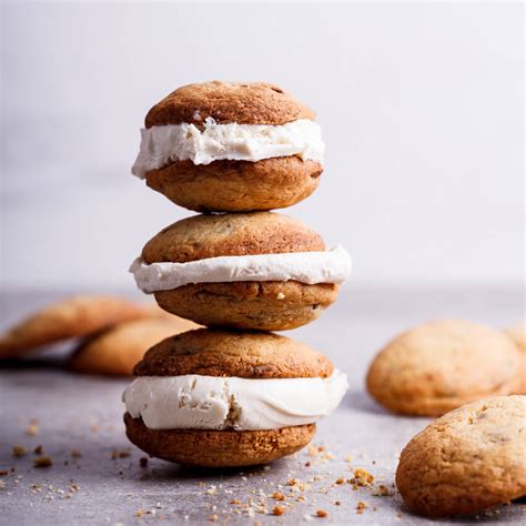 chocolate-chip-cookie-ice-cream-sandwiches-simply image