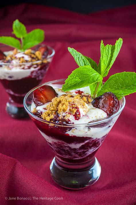 grilled-plums-and-port-parfaits-gluten-free-the image