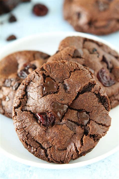 chocolate-cherry-cookies image