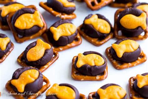 chocolate-goldfish-cracker-bites-sweet-savory image