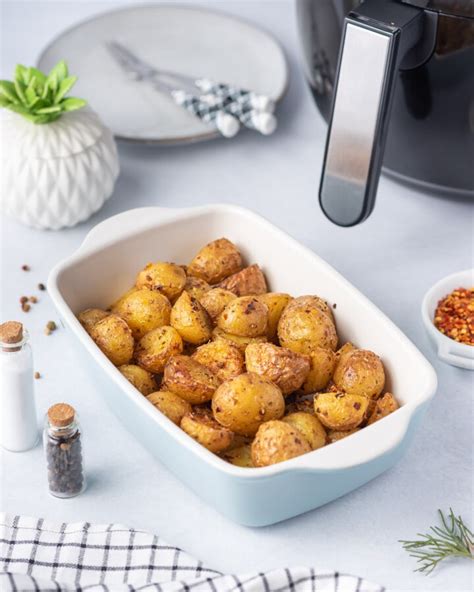 air-fryer-crispy-roasted-little-mini-baby-potatoes image