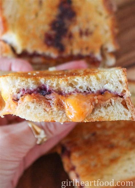 grilled-pb-and-j-sandwich-with-cheese-girl-heart-food image