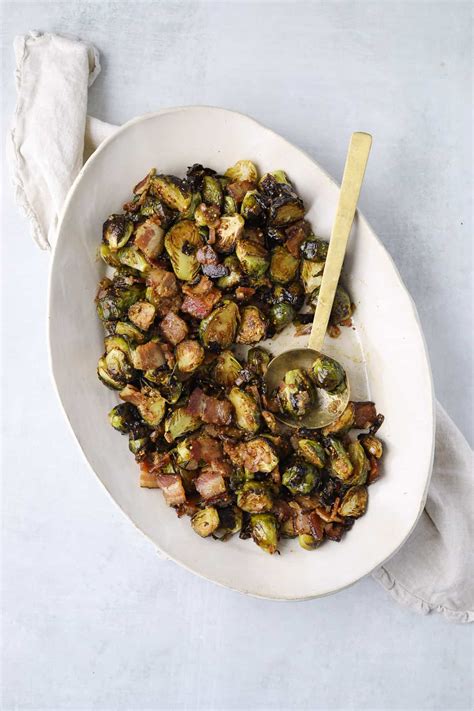 roasted-brussels-sprouts-with-bacon-vinaigrette image