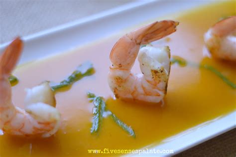 grilled-shrimp-with-passion-fruit-sauce-five-senses image